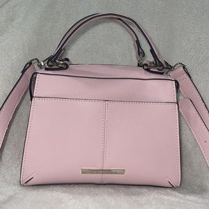 Steve Madden Box Crossbody Bag Light Pink